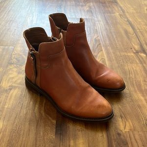 Franco Sarto leather booties
